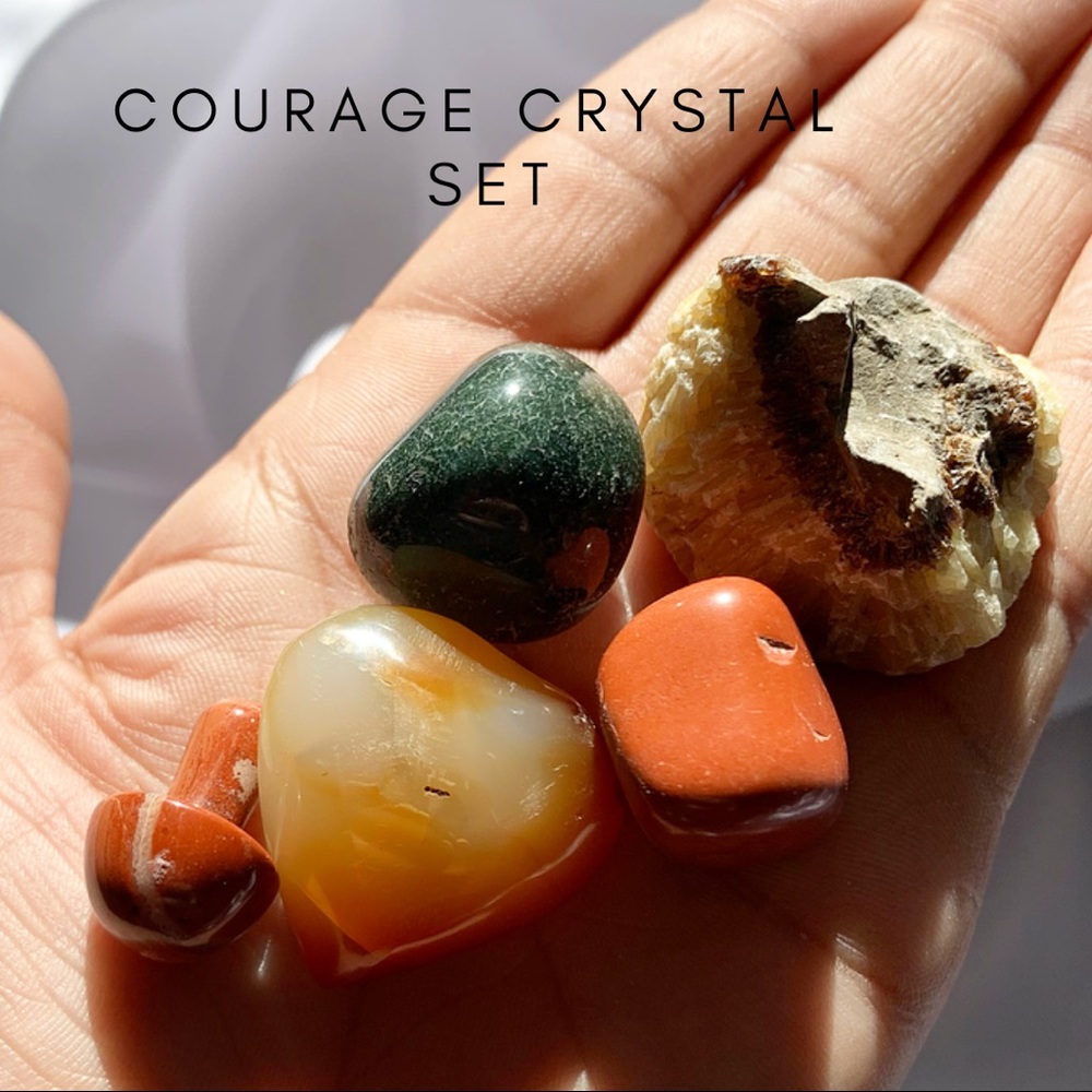 Courage  & Confidence Crystal Set